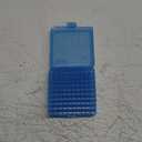 MTM P-100-22-24 22-Long Rifle 100 Round Flip-Top Ammo Box, USA Made, Clear Blue,