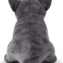 French Bulldog Stuffed Animal, 8.6 inch Realistic Puppy Plush Cute Soft Dog Gifts for Boys and Girls (Gray)
