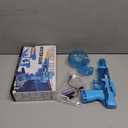 Automatic Electric Water Gun for Adults and Kids, Blue with LED Lights