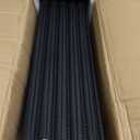 Extra Wide Dog Ramp for Car Truck and SUV Dog Stairs for Large Dogs Folding Pet Stairs with Non-Slip Rug Surface Supports Up to 280 lbs (Wide 5 Steps)