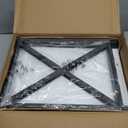 Record Player Stand with Power Outlet, 6 Tier Vinyl Record Display Shelf, Record Player Table with album storage up to 200 Albums, Console Organizer Display Shelf, Gifts for Music Lovers