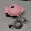 Cake Maker Lava Cake Maker Mini Donut Maker Waffle Maker Pancakes Maker Machine for Breakfast, Snacks, Desserts Non-stick Surface, Cake Machine, Double-sided Heating, Pink