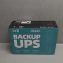 SKE Compact Size 625VA/360W UPS Battery Backup & Surge Protector for Computer UPS Uninterruptible Power Supply Phoenix VL625