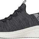 Skechers Men's Ultra Flex 3.0 Right Away Hands Free Slip-in Sneaker Loafer, Black, 11 Wide