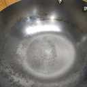 Amazon Basics Carbon Steel Pre-Seasoned Wok, All Cooktop Friendly, 12.6 in.