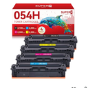 054H Toner Cartridges Compatible for Canon 054H 054 Toner Cartridges Set 054 054H Toner Work for Canon Color ImageCLASS MF644Cdw MF642Cdw LBP622Cdw MF641Cw Printer (4-Packs for 054H Toner, BCMY)