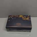 Mini Christmas Tree Small Christmas Tree Desktop Miniature Pine Tree Sisal Bottle Brush Trees with Wooden Base for Christmas Decor Christmas Party Home Table Craft Decorations (Green)