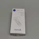 Recessed Power Strip with 30W USB C,Ultra Thin Flat Plug Power Strip,2 Outlets 4 USB Ports,Furniture Flush Mount Desk Outlet,Recessed Outlet for Side Table/Sofa Table,6ft Cord (White)