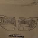 OEDRO Floor Mats Fit for 2010-2014 Ford F-150 SuperCrew/Crew Cab with 1st Row Bucket Seat, TPE All-Weather F-150 Truck Liners, 1st & 2nd Row, Black