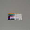 WRITECH Retractable Dry Erase Markers: Fine Point Clickable Colored Ink Marker Low Odor Erasable Thin Tip Refillable Multicolor Whiteboard Marker Pen Set 6ct No Smear Bleed (1 Count, Pack of 6)