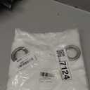 H.VERSAILTEX Linen Curtains Nickel Grommet Natural Linen Semi-Sheer Curtains 2 Panels Privacy Added Premium Soft Rich Material Drapes for Bedroom/Living Room - 52x54 - Inch - Pure White