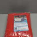 LuxUrux Red Bathroom Rugs  Soft Christmas 30x17 Bath Mat, NonSlip, Absorbent, Machine Washable, Plush Bathroom Floor Rug for Holiday Dcor & Everyday Luxury