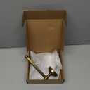 2 Pieces Set Antique Brass Toilet Paper Holder Retro Brass Hand Towel Ring Tissue Roll Paper Hanger Bathroom Hardware Wall Mounted Vintage Bathroom Accessories (Round)