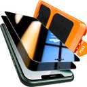 TOCOL for iPhone 11 Pro Max Privacy Screen Protector 9H Hardness Military Grade Shatterproof HD Tempered Glass Full Coverage Easy Installation Case Friendly 2 Pack