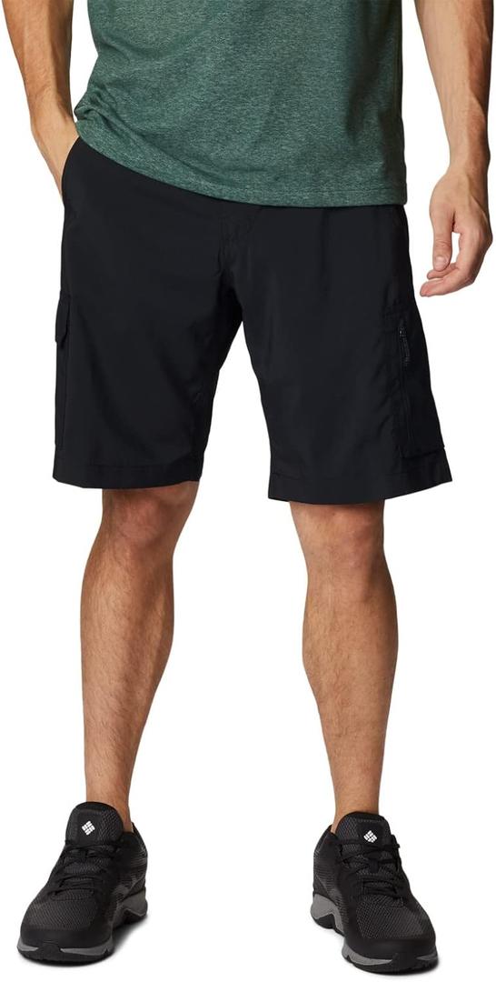 Columbia Men's Silver Ridge Utility Cargo Short (36W x 8L, Black)