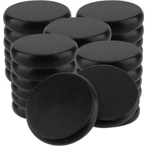 22 PCS Basalt Message Stones, 3 Inches / 8 cm Hot Rocks Massage Stones, Basalt Hot Stones for Relaxing, Spa, Healing