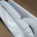 Office Chair - Ergonomic Desk Chair with Adjustable Lumbar Support, Mesh Computer Chair, Executive Chair for Home Office Comfortable Lumbar Support (White White)