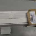 TEDNOVA 2" Cordless Faux Wood Blinds, White, 36" W X 36" H