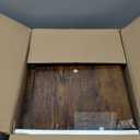 Lerliuo Nightstand with Charging Station and USB Ports, 3-Tier Storage End Table with Drawer Shelf, Night Stand for Small Spaces, Wood Bedside Table for Living Room, Bedroom - Retro Brown (set 1)