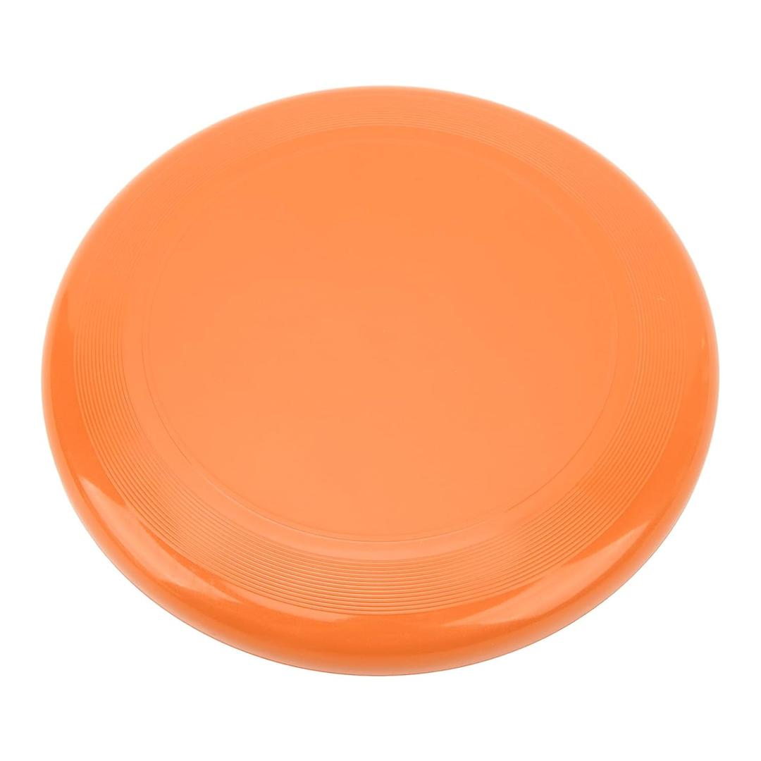 Plastic Flying Disc, Sport Disc, Easy Catching Disc, Ultimate Flying Sport Disc for Competitions Beach Backyard Lawn Park Camping (Orange)