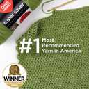 Red Heart Super Saver Yarn, 3 Pack, Grape Fizz 3 Count