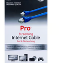 GE Pro 14ft Cat6 Ethernet Internet Cable, Blue