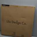 Large Wall Clock 24 Inches - Decorative Wall Clock Large With Real Wood & Roman Numerals - 24 Inch Clocks For Living Room Decor - Large Farmhouse Clocks - Big Wall Clock For Living Room