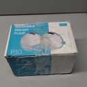 Paruu P10 Hands-Free Breast Pump Wearable, 338mmHg Strong Suction, Low Noise, 4 Modes & 9 Levels, Electric Breast Pump Portable, Smart Display, 19/ 21/ 24/ 28mm Insert/ Flange, 2 Pack (White)