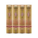 Gonesh - Extra Rich Scented Incense Sticks - Non-Toxic 10” Slow Burn Aromatic Sticks - Black Cherry - 80 Total - 4 Packs of 12