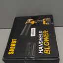 Leaf Blower Cordless with Battery and Charger980,000 RPM Brushless Motor with Handheld DesignLightweight for Patio, Lawn, Yard, Deck CleaningBirthday Gifts for Men Dad Husband