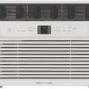 Frigidaire 6,000 BTU Window Air Conditioner with Remote Control, Cools Up to 250 Sq. Ft., Quiet Operation, Eco Mode, 3 Fan Speeds, Auto Restart, White