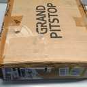 GRAND PITSTOP Motorcycle Stand, Paddock Lift Stand for Rear Wheel with Fork & Swingarm Spool,Weight Capacity 529 lbs/240 Kg's, Dismantable Stand, for Honda Kawasaki Suzuki Motorcycles, Orange