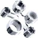 UCDETD Metal 13 in 1 Faucet Aerator Removal Tool, Faucet Aerator Key Wrench, for Hidden Threaded TF, TJ, TT, JR, STD and Cut Side/Round Aerator with Housing M16 M18 M20 M22 M24 M28 (Polished Chrome)