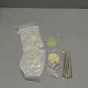 6pcs Bow Shape Cabinets Knobs, Brass Bow Furniture Door Pulls Vintage Gold Drawer Knobs Decorative Bow Dresser Handle Gold Bow Hardware for Dresser Home Kitchen Cupboard Drawer Wardrobe Pulls