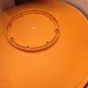 Zhenx Spinning Chair for Autistic Kids (Ages 3-18) - 220LBS Capacity Sensory Swivel Seat - Sensory Toy for Teens with ADHD/Autism - Sit and Spin Calming Gift to Improve Focus & Body Balance (Orange)