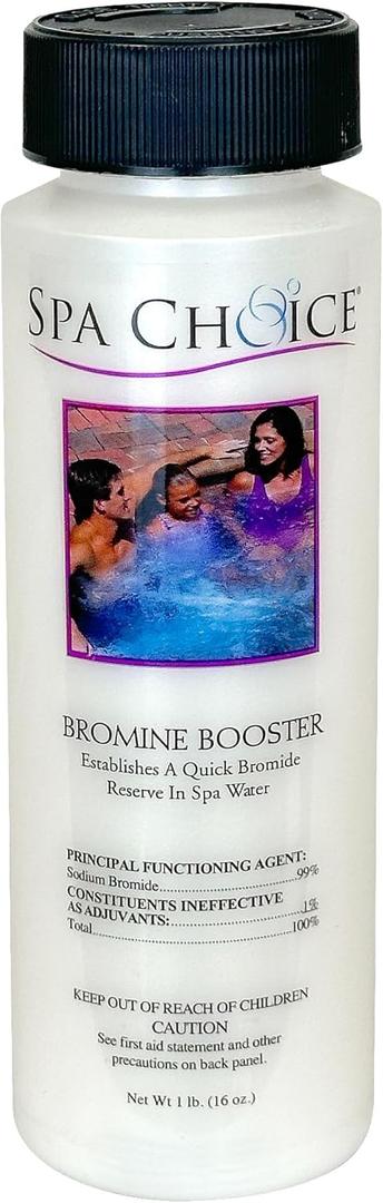 SpaChoice 1-Pound Premium Bromine Booster, Sodium Bromide for Hot Tub, Made in USA