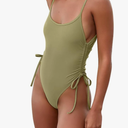 Women's Sexy One Piece Bathing Suit Tummy Control Swimsuit M