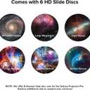 YUNRAY Galaxy Projector Disc Ultra HD Projector Slide, Compatible with YUNRAY Galaxy Projector Pro and Model SKE-TKQ01 & BL-DQY02 (Pro Version) Projectors 6 Disc Set