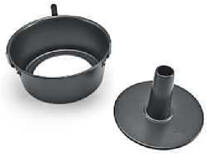 Chicago Metallic Non-Stick 2-Piece Angel Food Cake Pan with Feet