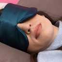 Eye See Satin Sleep Mask for Women and Men - Blindfold Eye Mask for Sleeping with Adjustable Strap - Comfortable Faux Silk Eye Mask for a Good Nights Rest! - Great for Travel - Blocks All Light !