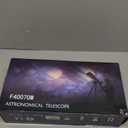 Telescope Astronomy, 70mm Aperture Refractor Telescopes for Astronomy Beginners, Portable Travel Telescope with Phone Adapter & Wireless Remote