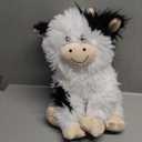 Holiday Home 14" Fluffy Cow Plush