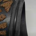 Mibao Half Round Door Mat, Non-Slip Welcome Entrance Way Mat, Durable Rubber Door Mats, Low-Profile Heavy Duty Doormat, Half Circle Mats for Garage, Patio, High Traffic Areas, 24" x 36", Coffee