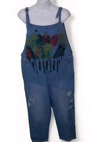Yeokou Women's Casual Loose Denim Overalls Oversized Baggy Wide Leg Harem Pants (One Size US S-L, Style 34 Blue)