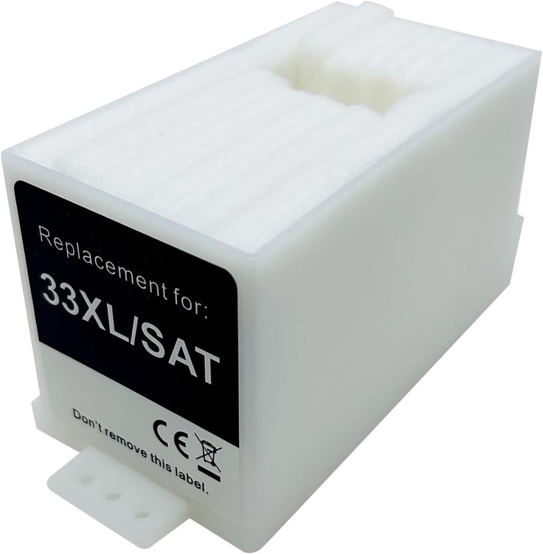 33XL Waste Ink Tank Compatible with Expression Premium XP-530 XP-630 XP-830 XP-700 XP-701 XP-721 XP-800 XP-801 XP-820 XP-821 XP-860 XP-7100 Printer (Ink Maintenance Box)