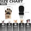 EXPAWLORER Non-Slip Dog Socks for Hardwood Floors to Prevent Licking, Dog Shoes for Hot Pavement Quick Walking, Dog Booties Boots & Paw Protectors with Grippers for Small Medium Large Senior Dogs M