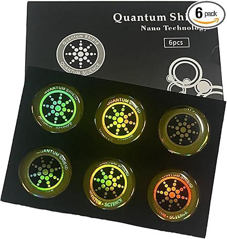 6 Pcs Cell Phone Protection Stickers Neutralizers for Smartphones, Tablets, Laptops, Computers, WiFi, TV, Monitors