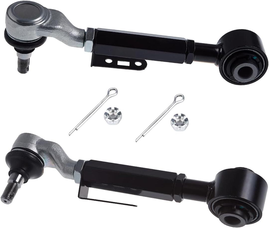 KEYOOG 2Pc Set K100122 Adjustable Rear Upper Control Arm and Ball Joint Assembly Compatible With 09-15 Ho-nda Pilot /07-13 Ac-ura MDX (No Sport Suspension),10-13 ZDX (OE# 52390STXA01 52400STXA11) KEYOOG 2Pc Set K100122 Adjustable Rear Upper Control Arm and Ball Joint Assembly Compatible With 09-15 Ho-nda Pilot /07-13 Ac-ura MDX (No Sport Suspension),10-13 ZDX (OE# 52390STXA01 52400STXA11)