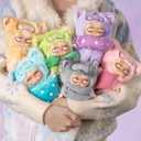 CALEMBOU Plush Blind Box, Cute Grumpipi Whispers to Dreamland Series Soft Stuffed Keychain, Kawaii Mystery Vinyl Bag Charms Collectible for Birthday Christmas