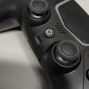 BETMI Wireless Controller for PS-5/Pro/Slim/PC,Bluetooth Gaming Controller with Hall Joysticks/LED Channel Light/Turbo/6-Axis Gyro/Dual Vibration/Touchpad/3.5mm TRRS Audio Jack/Speaker Function(Black)